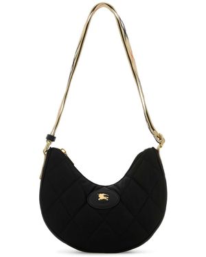 Burberry Horseshoe Crossbody Bag​ in Black | Lyst