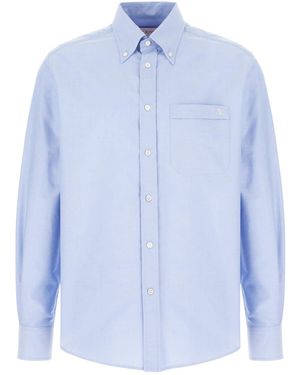 Valentino Garavani Light- Cotton Shirt - Blue