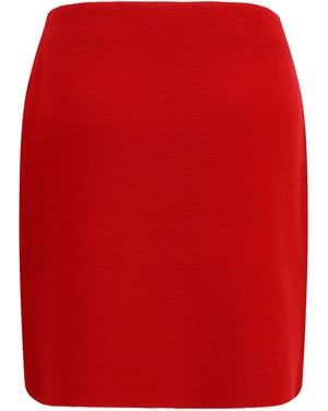 Fabiana Filippi Wool Skirt Rosso - Red