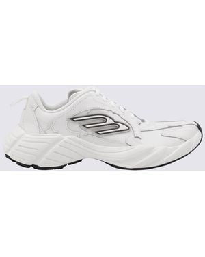Balenciaga Leather Monday Trainers - White