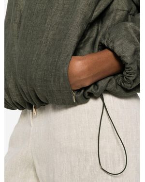 Herno Nylon Blouson Jacket - Green