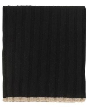Brunello Cucinelli Cashmere Scarf - Black