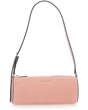 MICHAEL Michael Kors Shoulder Bag Izzy Leather Cow - Pink