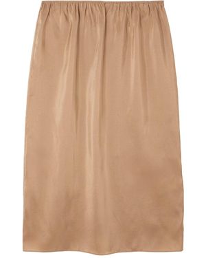 Carven Midi Skirt - Natural