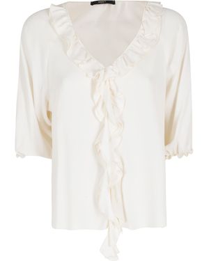 Seventy Camicia Acetato Seta Tops - White