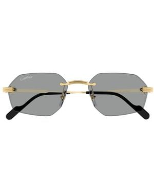Cartier Cartier Eyewear Ct0616S Sunglasses - Gray