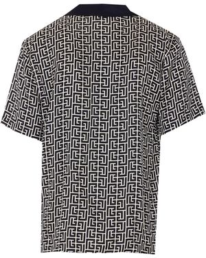 Balmain T-Shirts And Polos Viscose - Grey