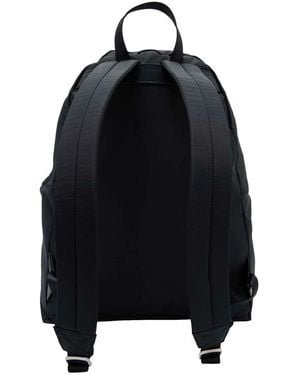 A.P.C. Logo Backpack Polyamide Backpacks - Black