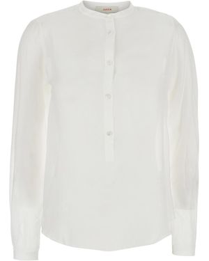 Jucca Silk Cotton Shirt And Blouses - White