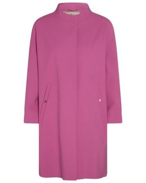 Herno Coat Gc000402D-13455S Pastel Cream, Clothing - Pink