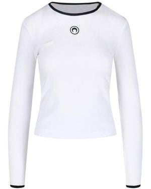 Marine Serre Moon T-Shirt - White