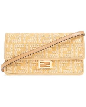 Fendi Wallet On A Chain - Natural