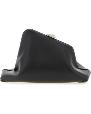 The Attico 'Day Off Small' Clutch - Black