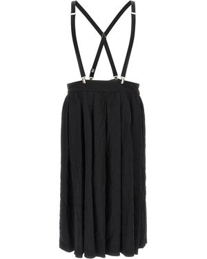 Comme des Garçons Suspender Skirt - Black