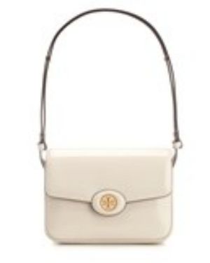 Tory Burch Robinson Shoulder Bag - White