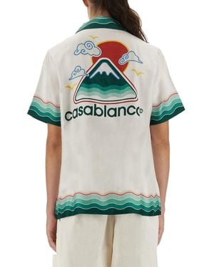 CASABLANCA Silk Shirt - Green
