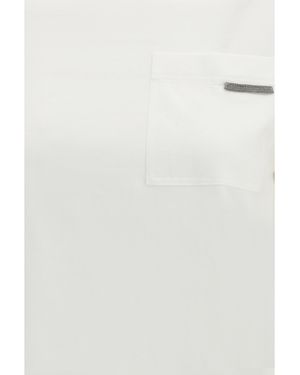 Brunello Cucinelli Cotton T-Shirt - White