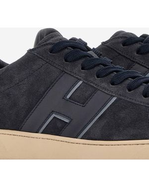 Hogan Sneakers Leather Leather/Rubber Sneakers - Blue
