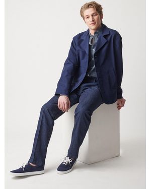 Doppiaa Aabano Waterproof Nylon Jacket Coats - Blue