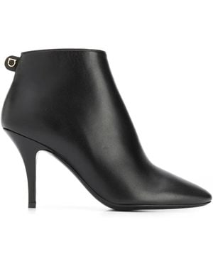 Ferragamo Joan Ankle Booties - Black