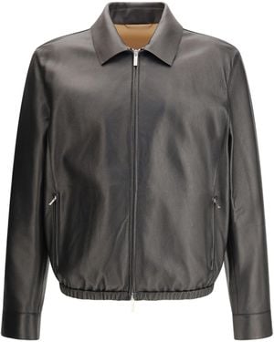Ferragamo Jackets - Grey