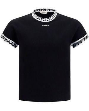 Versace Cotton T-Shirt - Black