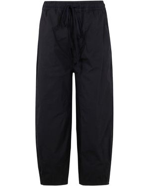 Thom Krom Wide Leg Trousers - Blue