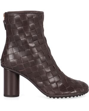 Bottega Veneta Ankle Boots Atomic Leather Lamb - Brown