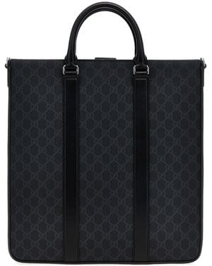 Gucci Gg Medium Shopper - Black