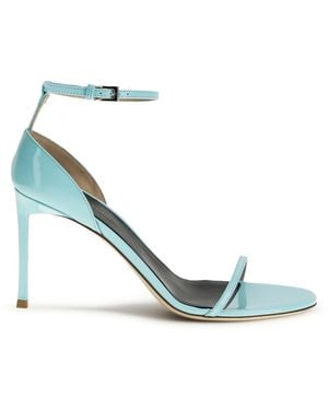 Tom Ford Vertigo Patent Leather Sandals Calf Bos Taurus - White