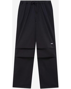 Autry Nylon Trousers With Logo - Blue