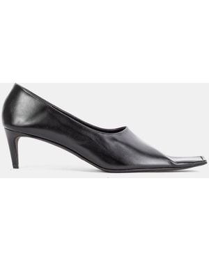 KHAITE Escarpins Marlene Pump 50 En Cuir Noir Pumps - White