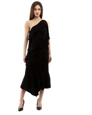 Moschino Black Viscose Cocktail Dress