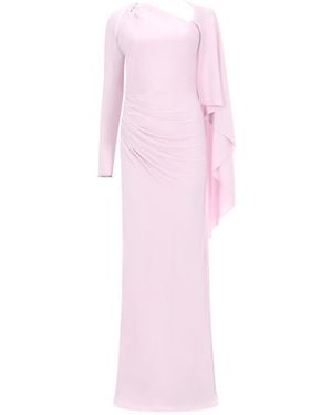 Self-Portrait Dress Viscose - Pink