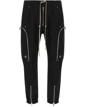 Rick Owens 'Bauhaus Cargo' Trousers - Black