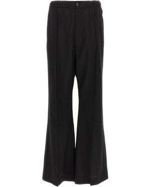 Marni Tropical Wool Trousers - Black