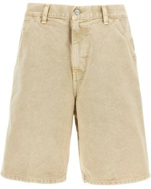 Carhartt Single Knee Bermuda Shorts - Natural