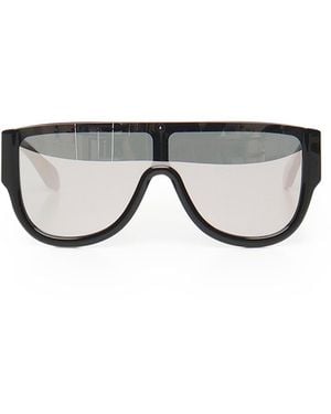 Alaïa Mask Sunglasses - White