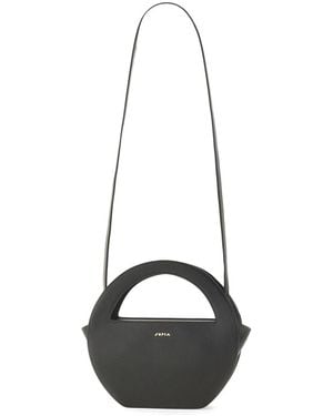 Sofia Mini Edda Bag Leather Handbags - Black