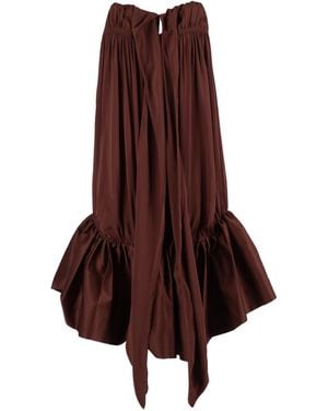 ROTATE BIRGER CHRISTENSEN Verre Dress Mini - Brown