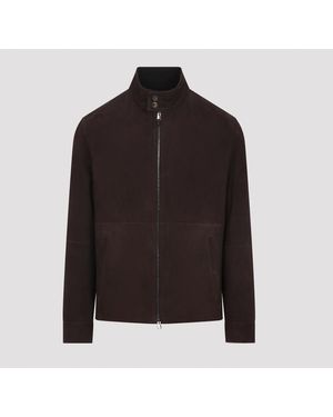 Canali Outerwear Jacket - Black