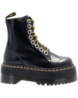 Dr. Martens Jadon Max Platform Boots - Black
