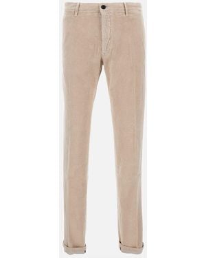 Incotex Velvet Trousers - Natural