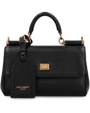 Dolce & Gabbana Handbag My Sicily Calf Handbags - Black