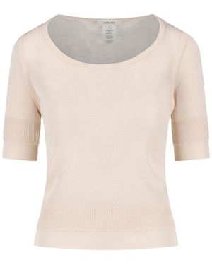 Lemaire Viscose And Silk T-Shirt - White