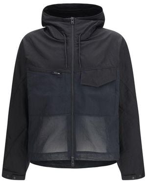 Y-3 Cotton Shell Jacket Clothing - Blue