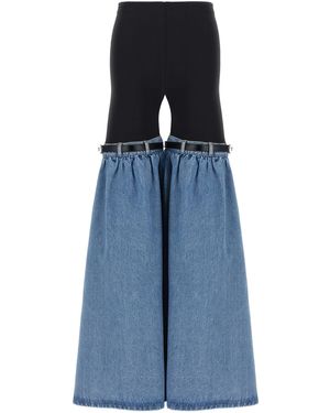 パンツ Coperni Flare' Black Polyamide Blend Pants Coperni Flare' Polyamide Blend Pants in Black | Lyst