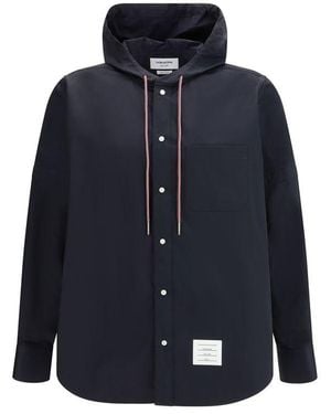 Thom Browne Polyamide Shell Jacket Clothing - Blue