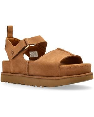 UGG Goldenstar Hi Sandals Shoes - Brown