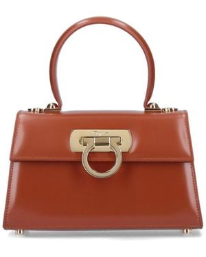 Ferragamo East-West Iconic Handbag - Multicolour